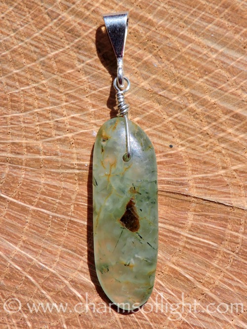 Prehnite Pendant